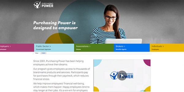 Purchasing Power corporate site